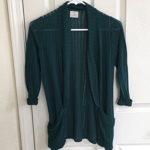 Urban Outfitters Green Cardigan